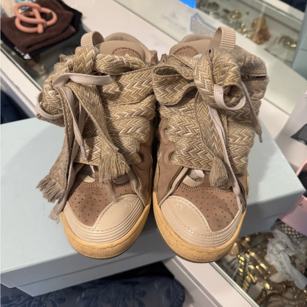 Lanvin Curb Light Sneakers Size 38